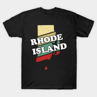Rhode Island State Vintage Retro Souvenir, Ocean State graphic T-Shirt